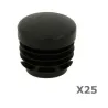 Nakładki meblowe zaślepki do nóg okrągłe fi. 22mm wpuszczane 25szt. mod. 660