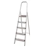 Drabina aluminiowa składana 5 stopni szara udźwig 150kg mod. 485