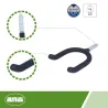 Hak wielofunkcyjny 130mm hak U ze śrubą wkręcany mod. 773