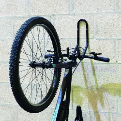 Hak garażowy podwójny 180mm czarny mod. 774