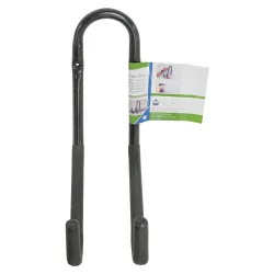 Hak garażowy podwójny 180mm czarny mod. 774