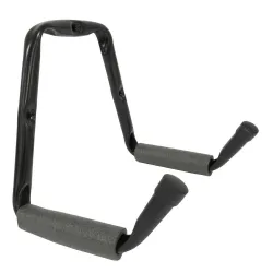 Hak garażowy podwójny 190mm osłonki z pianki czarny mod. 776