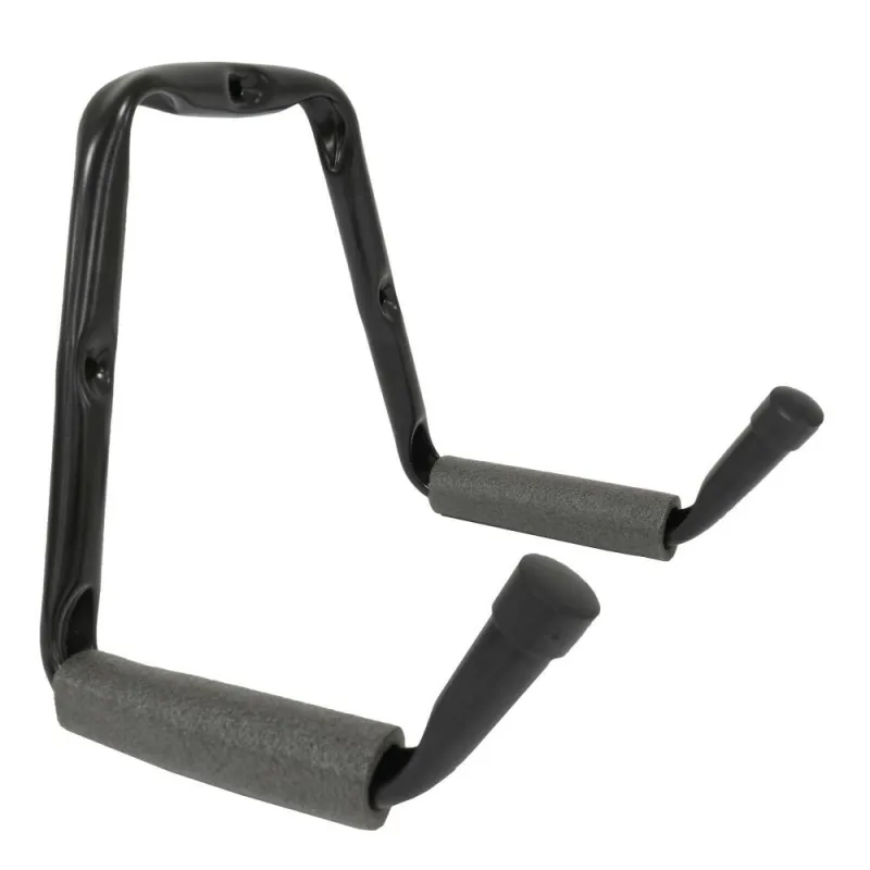 Hak garażowy podwójny 190mm osłonki z pianki czarny mod. 776