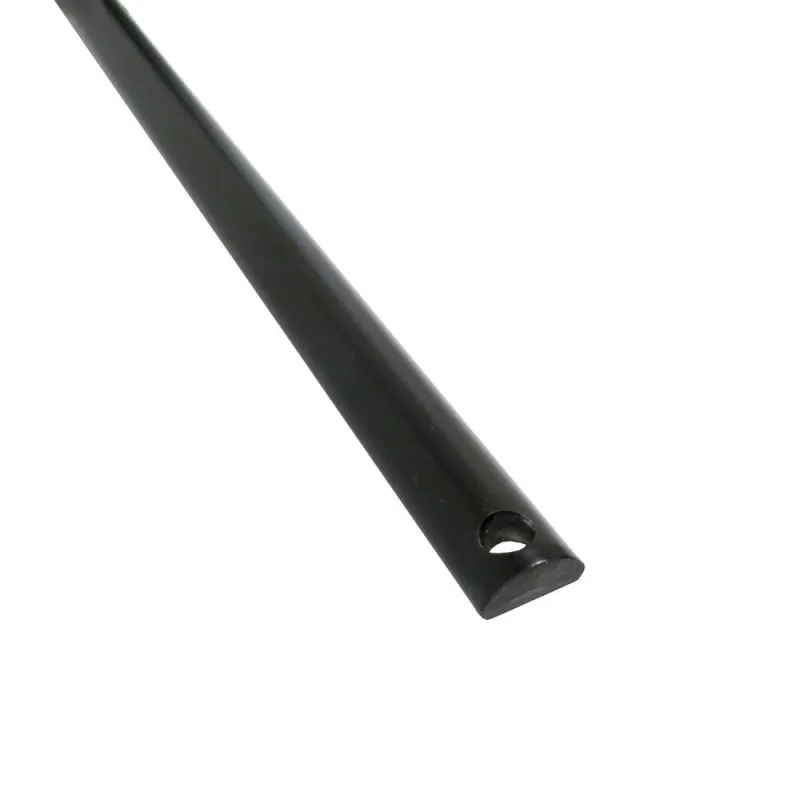 Pręt 16x8mm 1700mm pełny czarny Cremone