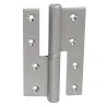 Zawias do drzwi 120x80mm chrom mat PRAWY (pl) mod. 418
