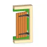 Zawias pasowy 7110-300/94 reg.ozd.czarn