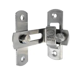 Zamknięcie kątowe zasuwka/haczyk ze stali nierdzewnej inox 65mm mod. 10L AMIG