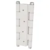 Zawias wahadłowy aluminiowy 180mm biały mod. 3035