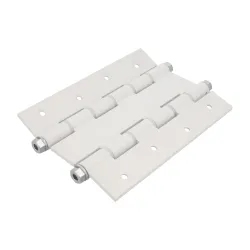 Zawias wahadłowy aluminiowy 180mm biały mod. 3035