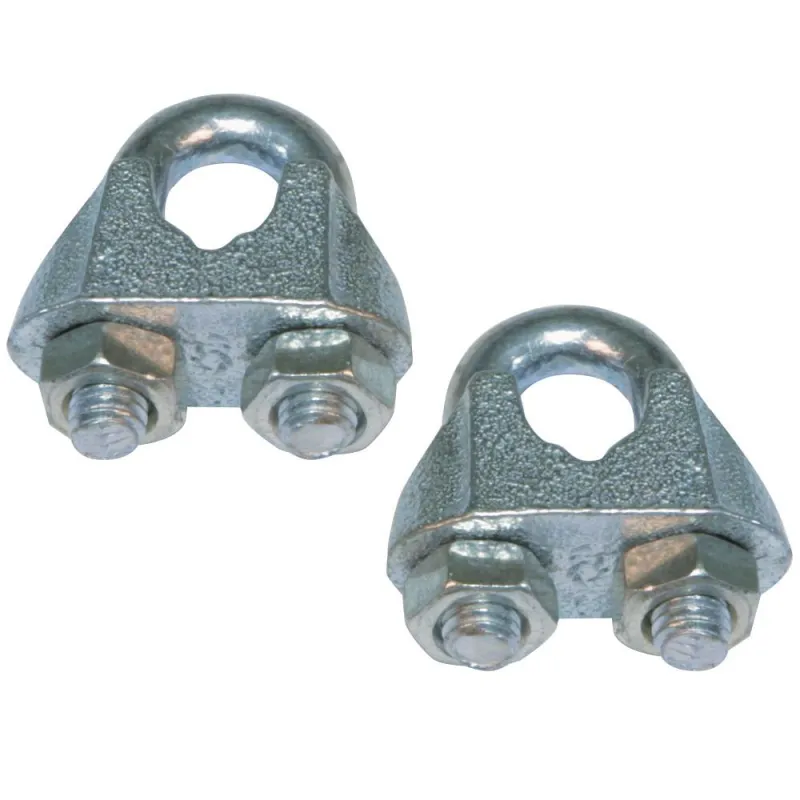 Zacisk kabłąkowy 30100-6mm galwa. 2x DIS