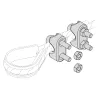 Zacisk kabłąkowy 30100-6mm galwa. 2x DIS