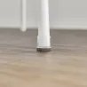 Nakładka meblowa okrągła śr. 22x27mm PVC przezroczysta mod. 663 DIS
