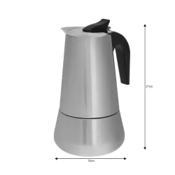 Kawiarka 9 filiżanek espresso stal na indukcję Kinghoff
