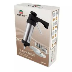 Szpryca cukiernicza pistolet Maszynka do ciastek stal Kinghoff