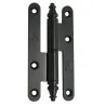 Zawias do drzwi 110x55mm stal czarny rozłączny PRAWY (pl)  mod. 507
