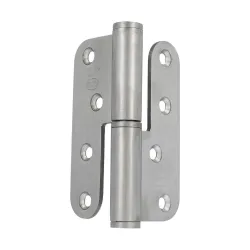 Zawias do drzwi 100x88mm stal nierdzewna INOX rozłączny LEWY (pl) mod. 425