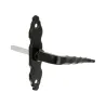 Klamka okienna 121-100x22 czarna