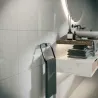 Wieszak na ręczniki 200mm pierścień czarny mod. OMA-4