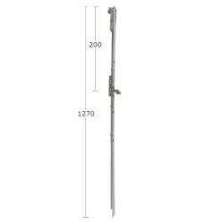 Przedłużenie zasuwnicy IPA 23487-1270 górne ocynk