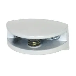 Podpórka półki szklanej 6mm biała mod.32