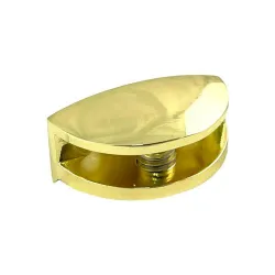 Podpórka Uchwyt do szkła 6mm złoty połysk mod.32