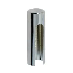 Osłonka do zawiasu wkręcanego fi. 14mm chrom połysk ozdobna mod. 3151