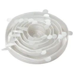 Silikonowe pokrywki 6,5-21cm zestaw 6 sztuk KINGHoff