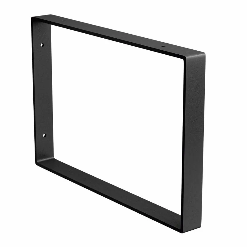 Wspornik półki stalowy czarny loft 211x311 mm mod. 3002