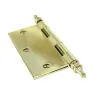 Zawias do drzwi 89x89mm stal mosiądzowany splatany 2szt. mod. 1011
