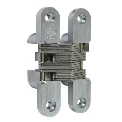 Zawias ukryty wpuszczany 95mm chrom mat / inox mod. 1025