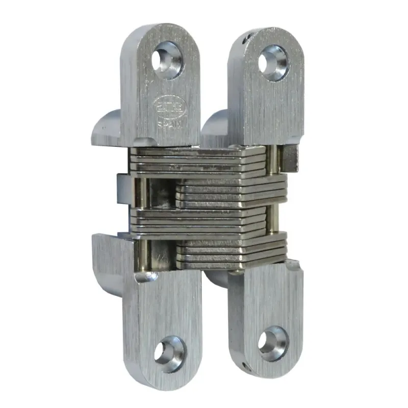 Zawias ukryty wpuszczany 95mm chrom mat / inox mod. 1025