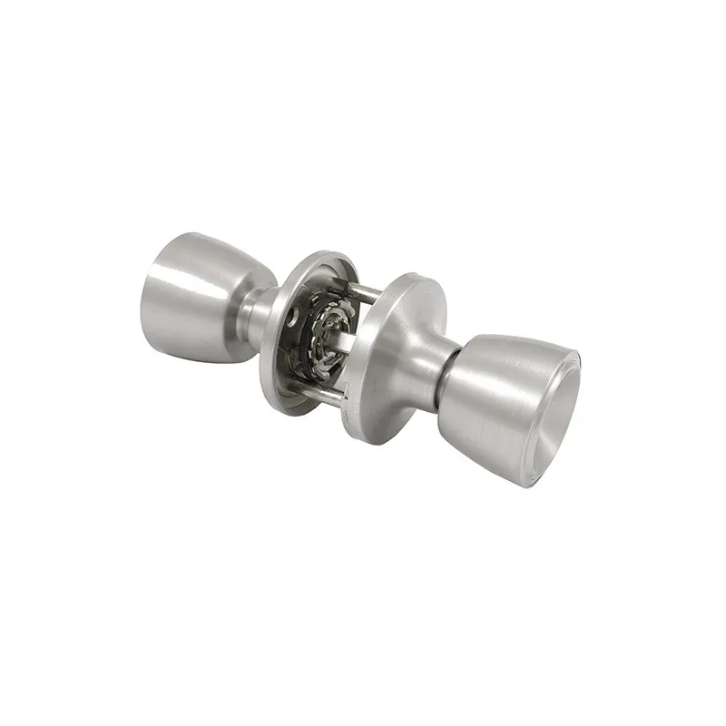 Gałka obrotowa podwójna inox do pokoju mod.606