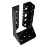 Wspornik wieszak belki 100mm czarny 200x80mm mod. 354