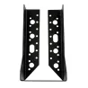 Wspornik wieszak belki 100mm czarny 200x80mm mod. 354