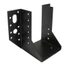 Wspornik wieszak belki 80mm czarny 122x82mm mod. 353