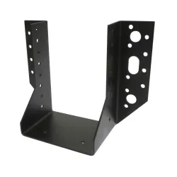 Wspornik wieszak belki 100mm czarny 141x80mm mod. 353