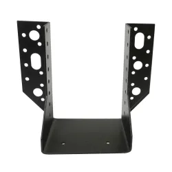 Wspornik wieszak belki 100mm czarny 141x80mm mod. 353