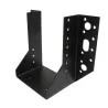 Wspornik wieszak belki 100mm czarny 141x80mm mod. 353