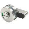 Blokada kabiny WC 53mm Inox wskaźnik otw./zam. mod. 5