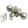 Gałka z zamkiem łazienkowa inox mod. 612