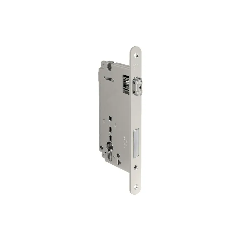 Zamek rolkowy na wkładkę 50mm F22x238mm niklowany SICUREZZA