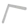 Narożnik 220x220mm srebrny 150mm górny lewy / dolny prawy