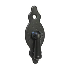 Uchwyt meblowy kołatka czarny 28x80mm pionowy mod. 1005