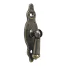 Uchwyt meblowy kołatka złoto antyczne 28x80mm pionowy mod. 1005 EAN