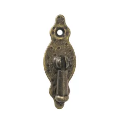 Uchwyt meblowy kołatka złoto antyczne 28x80mm pionowy mod. 1005 EAN