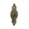 Uchwyt meblowy kołatka złoto antyczne 28x80mm pionowy mod. 1005 EAN