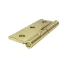 Zawias meblowy 51x36mm mosiądzowany LEWY (pl) mod. 540