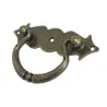 Uchwyt meblowy stalowy kołatka 100x31mm złoto antyczne  mod. 1003 EAN