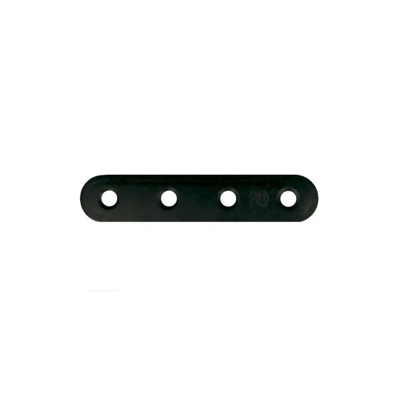 Łącznik płaski stalowy czarny 100x20mm mod. 505