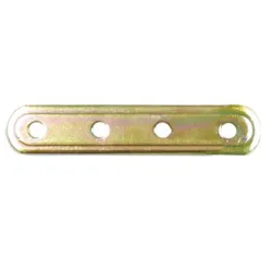 Łącznik płaski stalowy 100x20mm żółty ocynk mod. 505